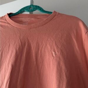 American Eagle Outfitters Men's Coral T-Shirt